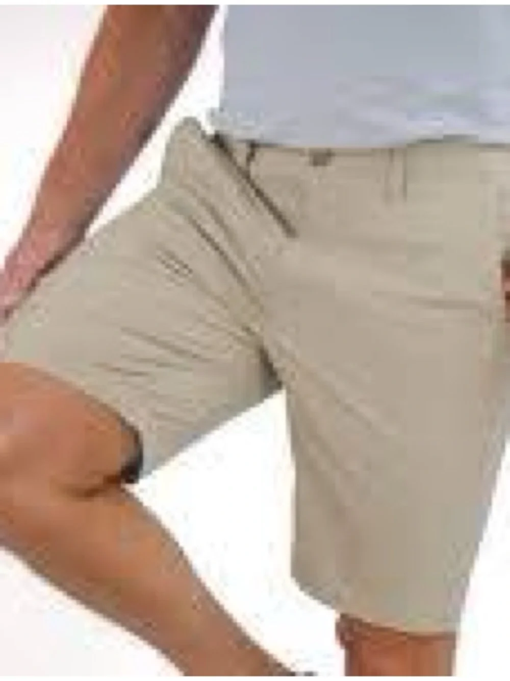 Tailor Vintage Khaki Flat-Front Men's Shorts